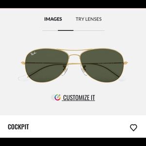 Ray-Ban 3362 COCKPIT Aviator sunglasses